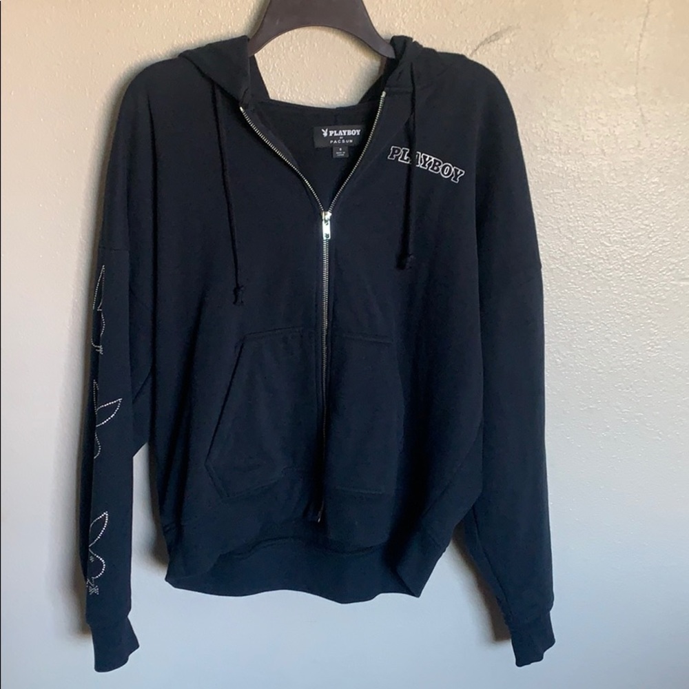 Playboy Zip-Up Pullover